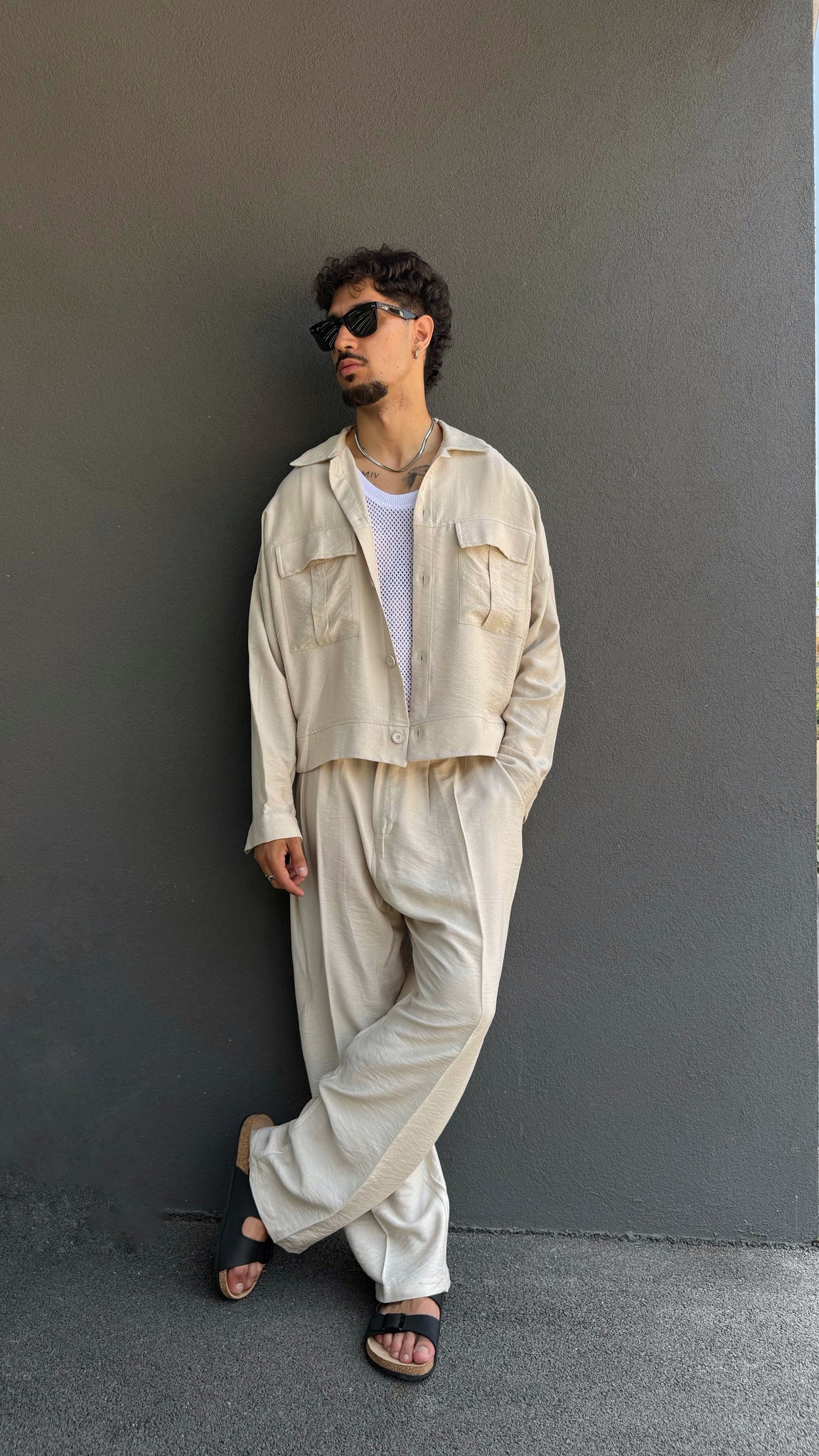 Coordinato Cairo in lino