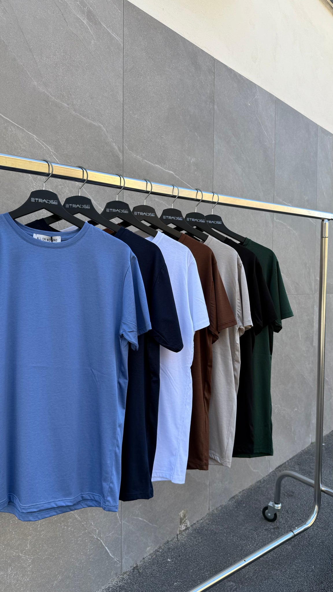 T Shirt in filo di Scozia