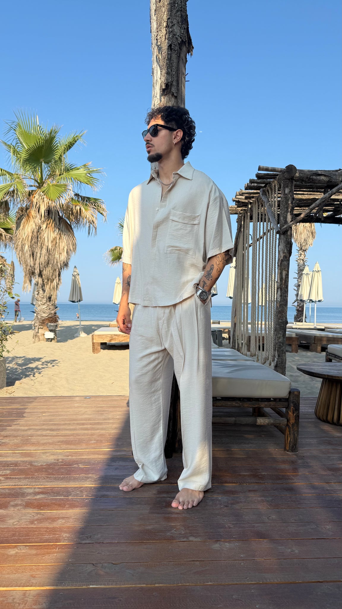 Coordinato Thomas in lino