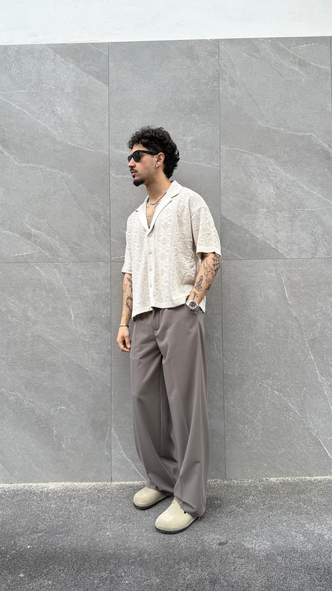 Camicia in filo Caraibi