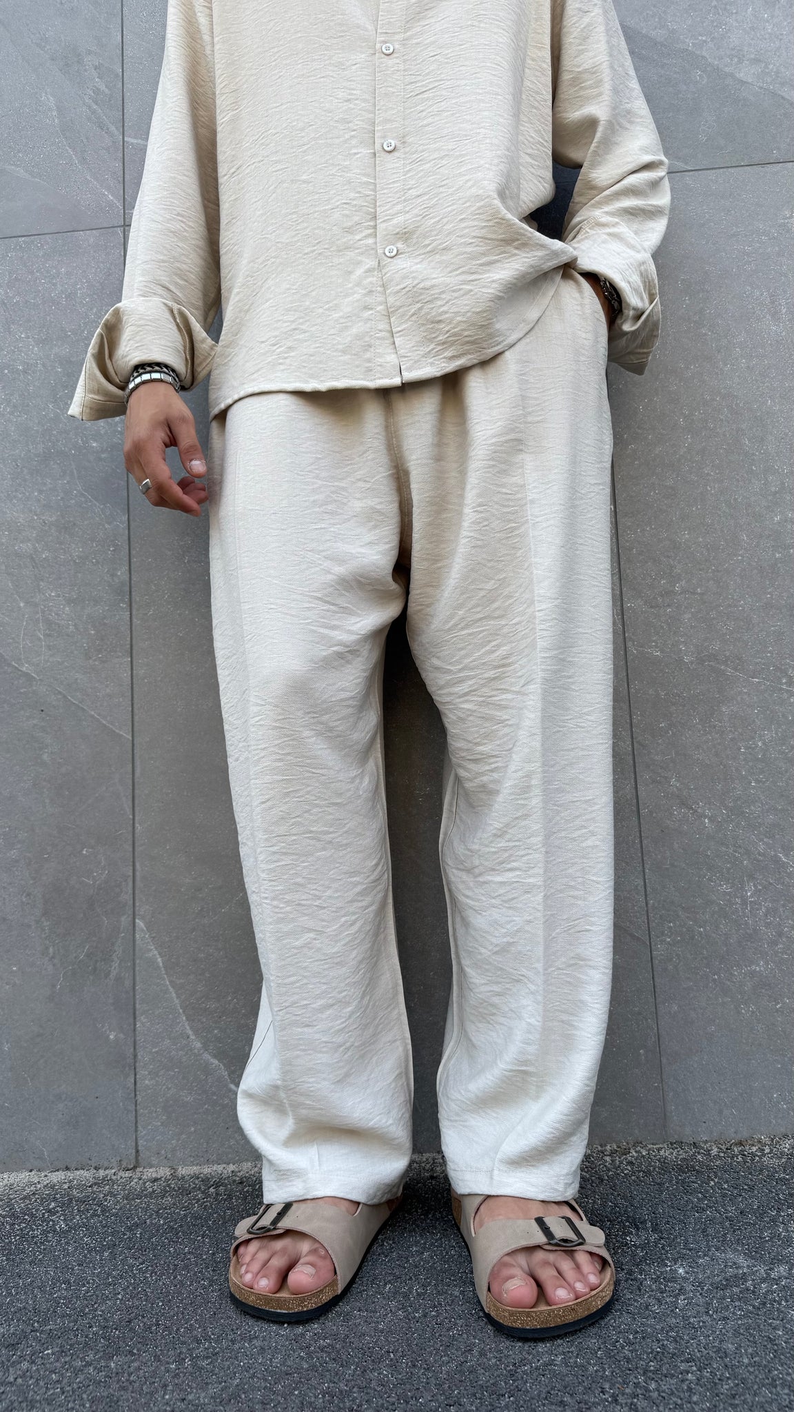 Pant Formentera in Lino