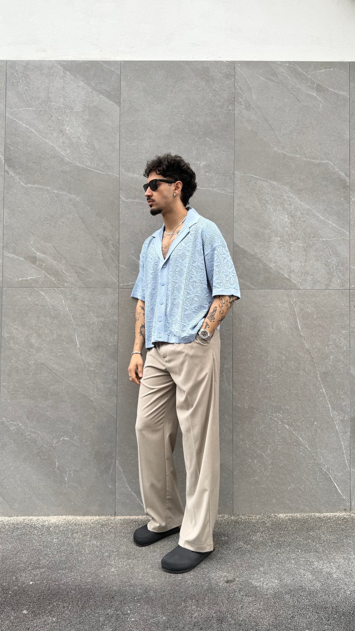 Camicia in filo Caraibi