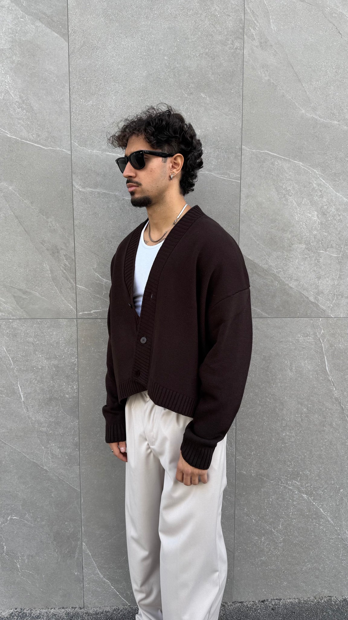 Cardigan boxy kareem