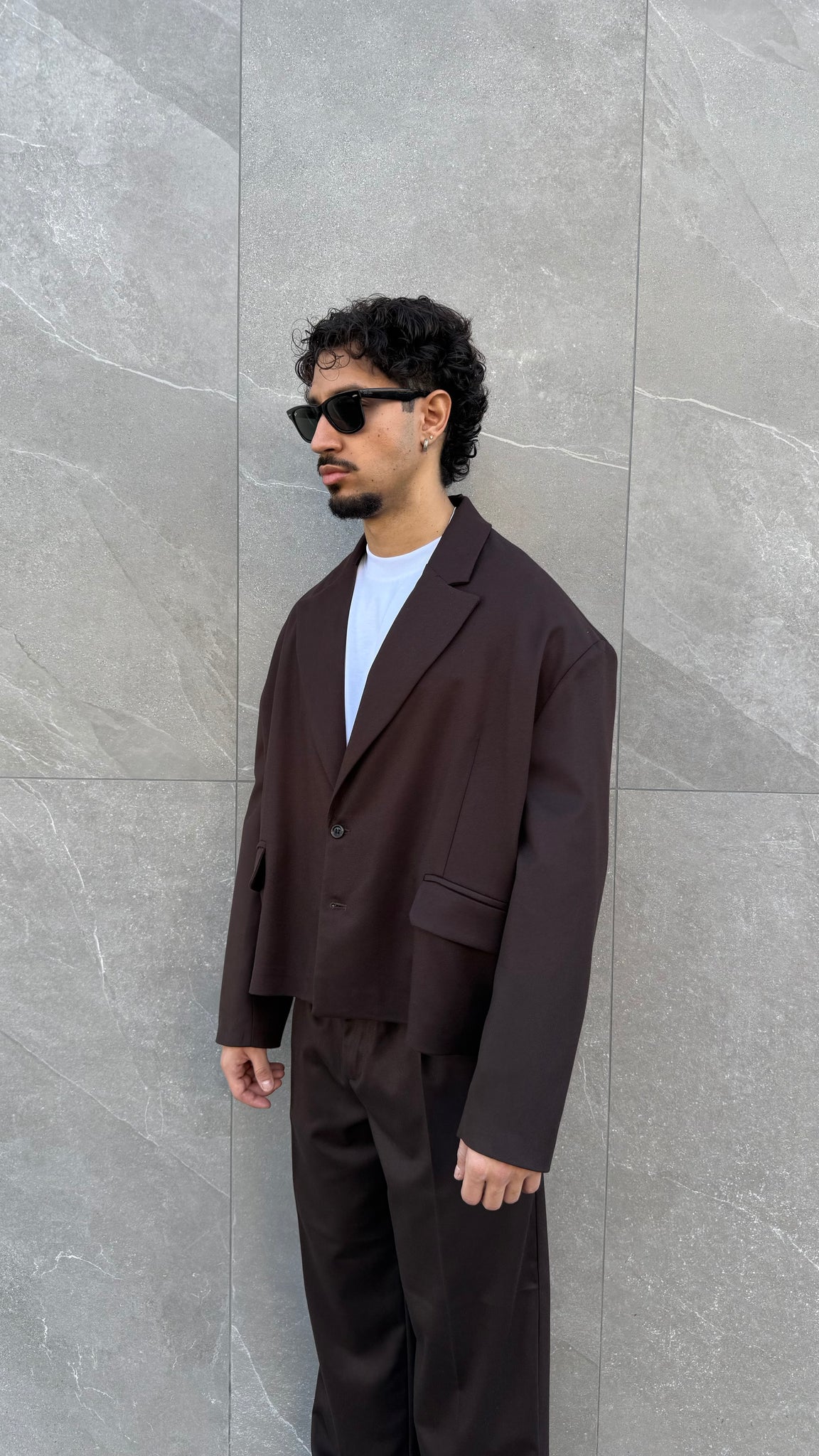 Giacca Santiago crop