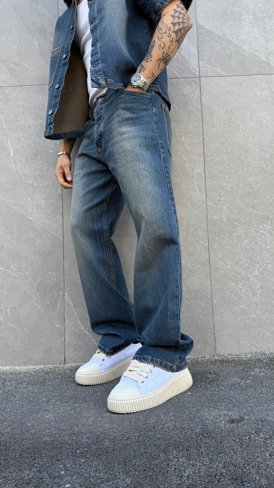 Denim vintage wash