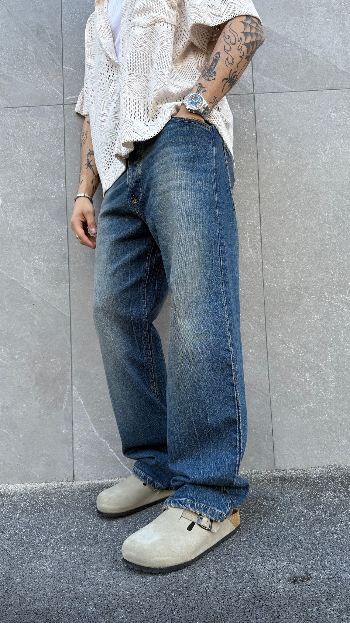 Denim vintage wash