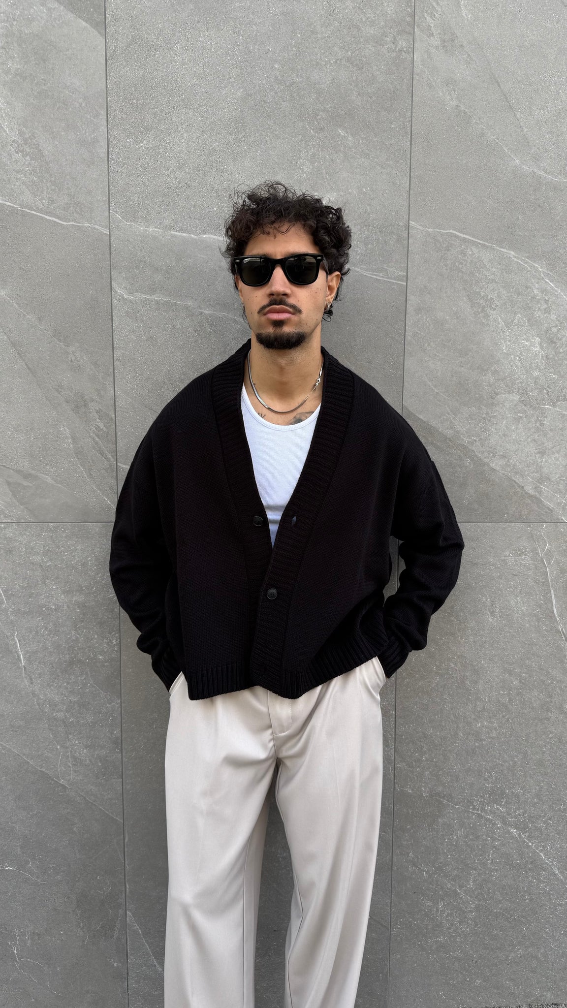 Cardigan boxy kareem