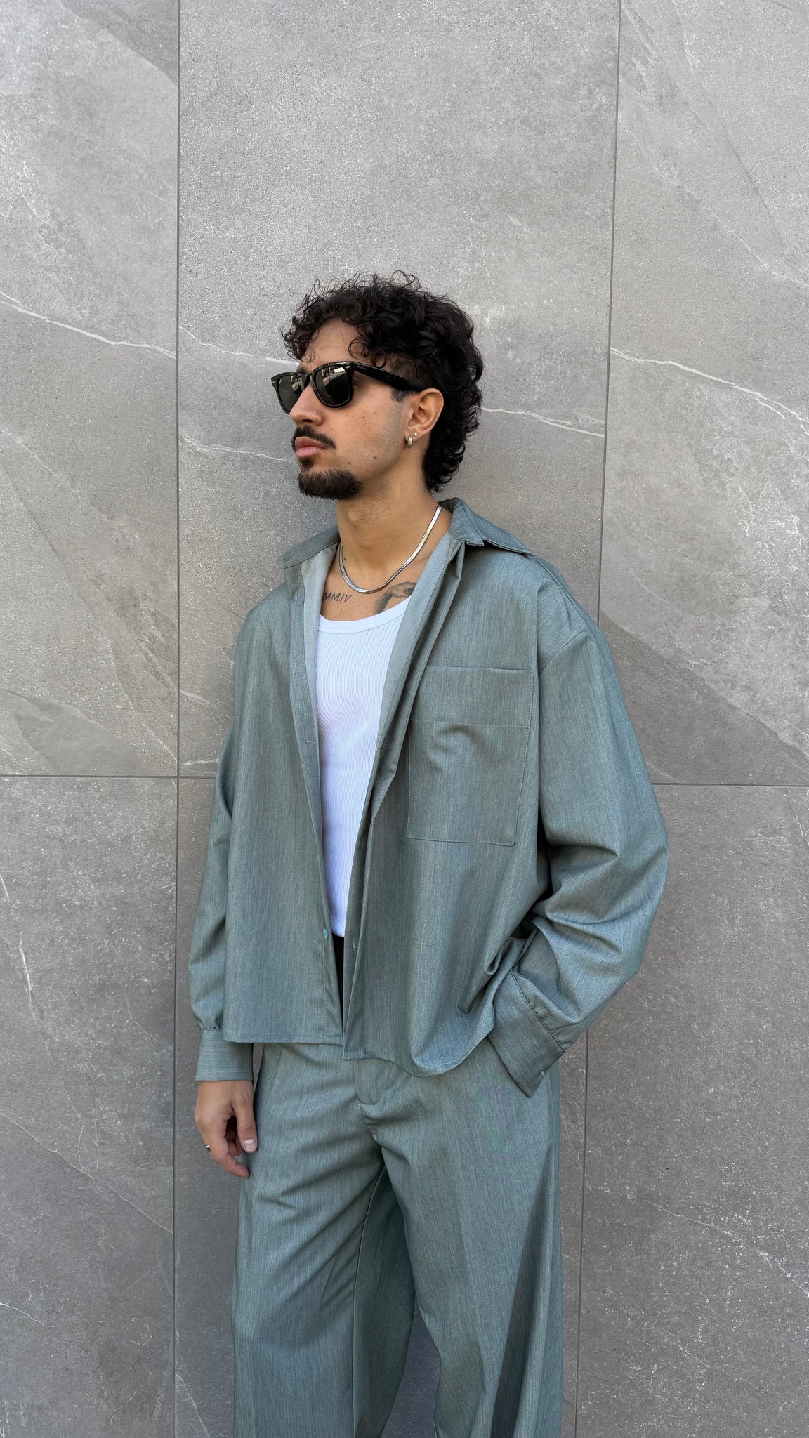 Camicia Santiago fiammata