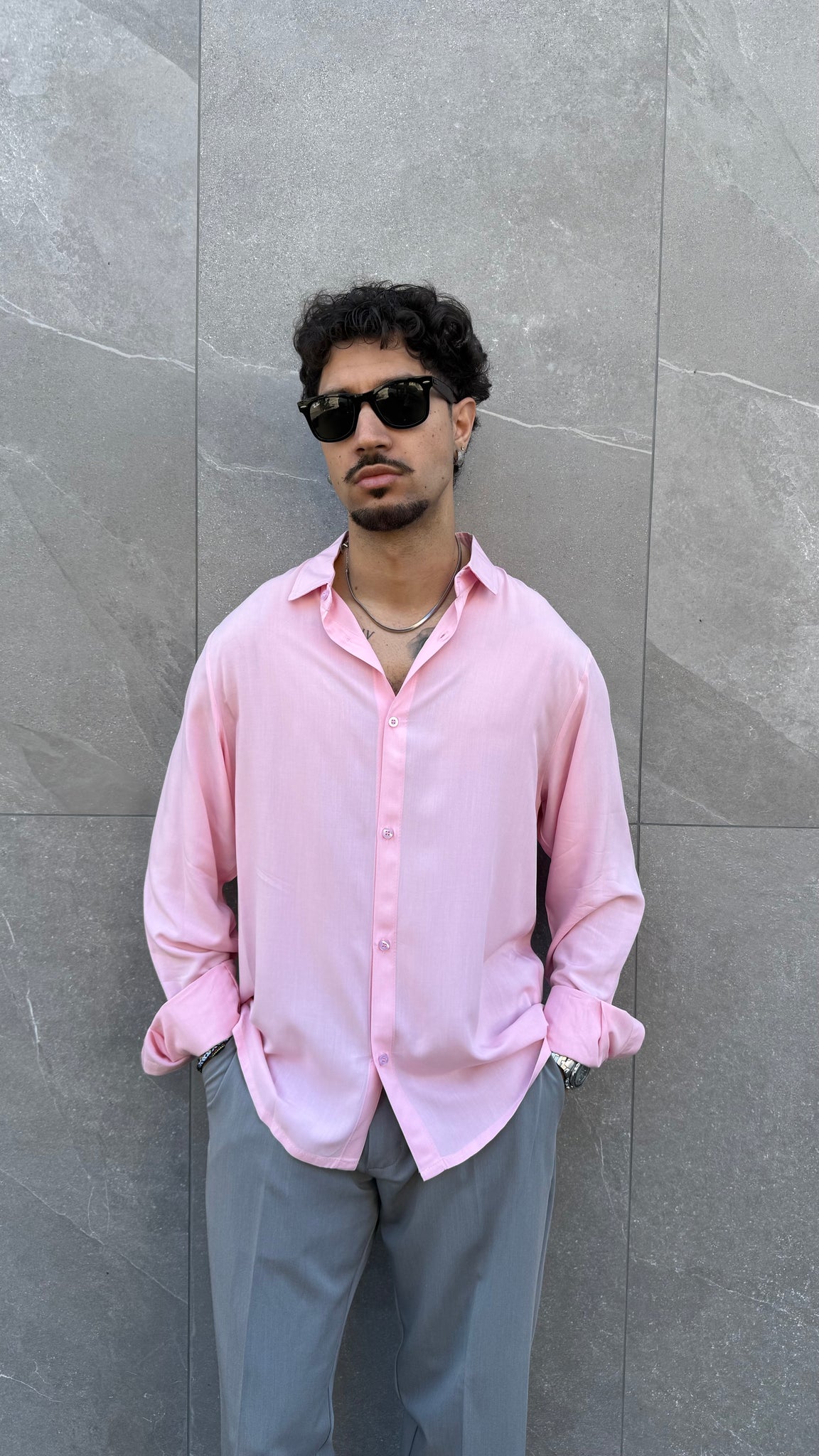 Camicia in viscosa