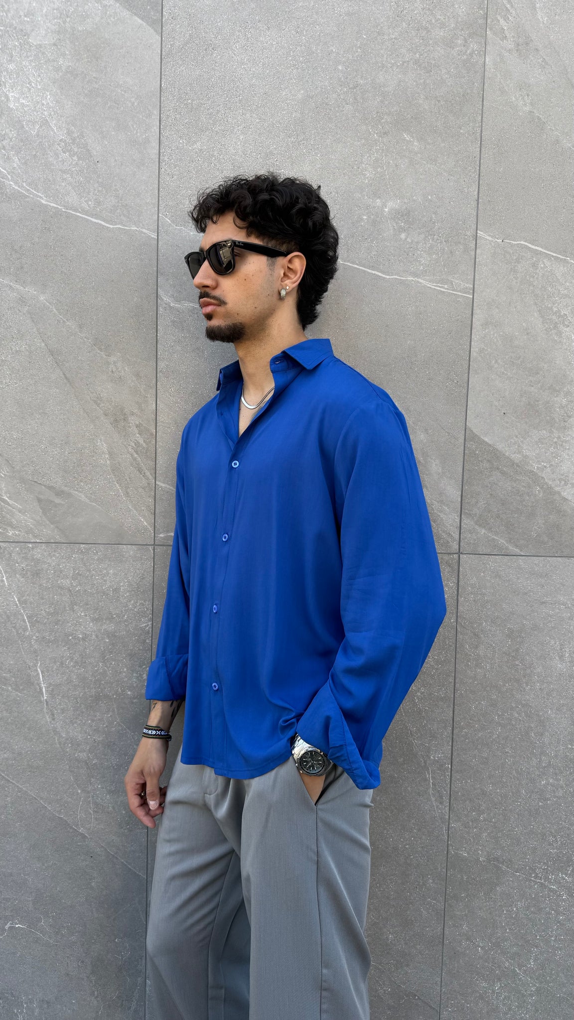 Camicia in viscosa