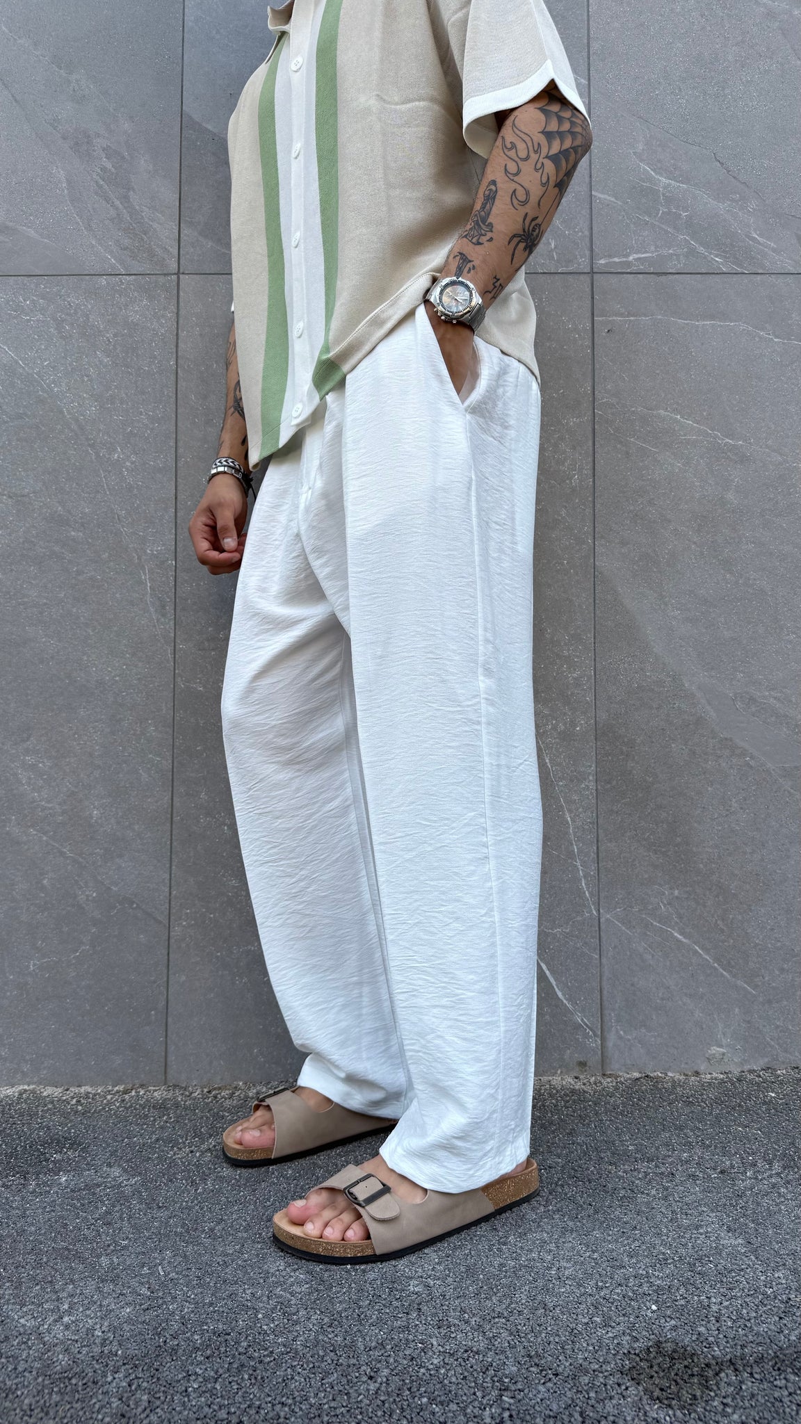 Pant Formentera in Lino