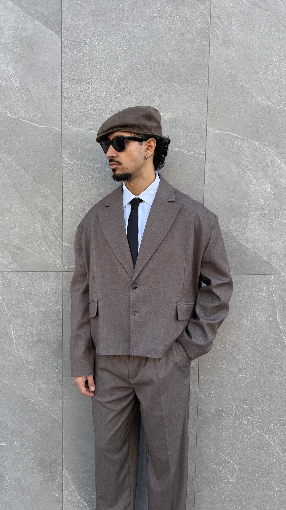 Giacca Santiago crop