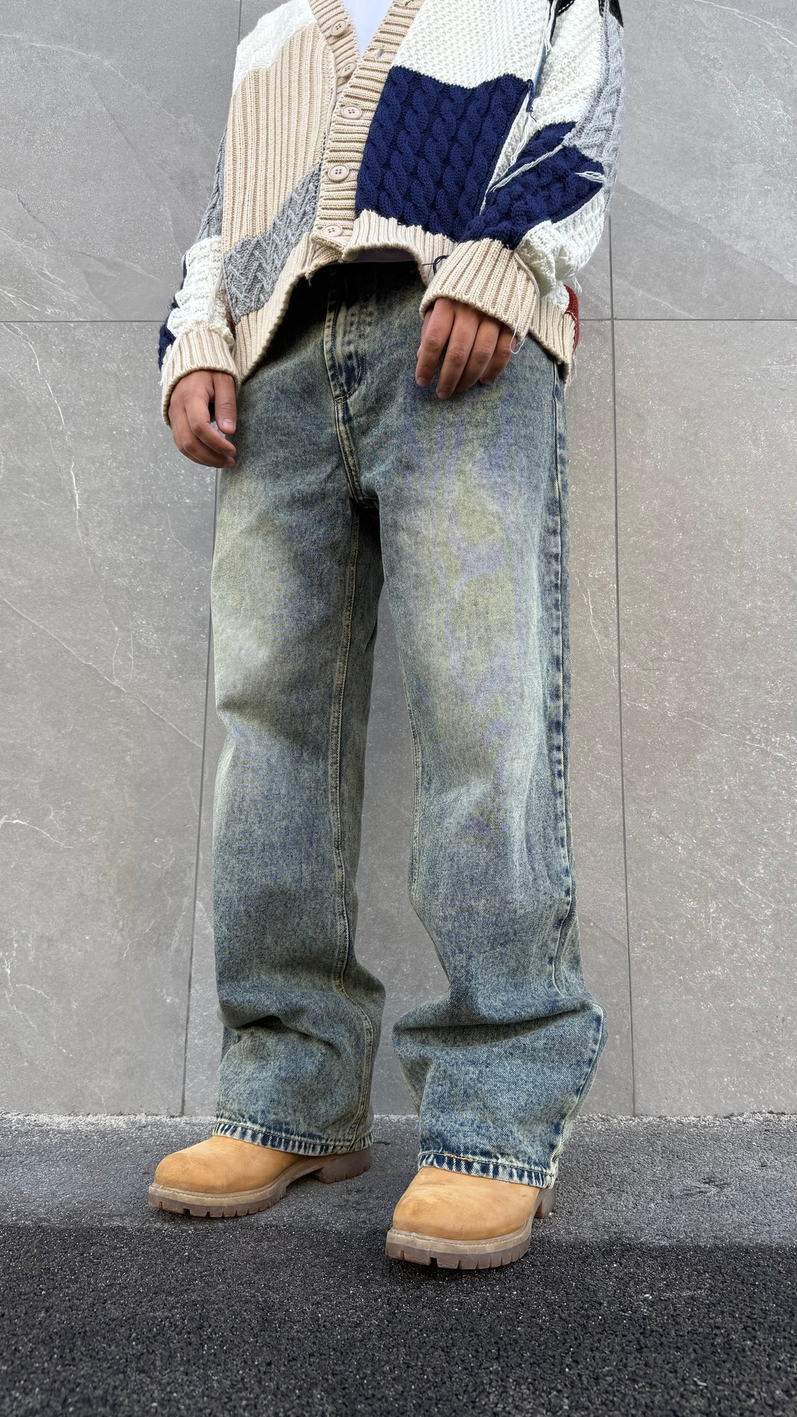 Baggy sabbiato Marmo 3041