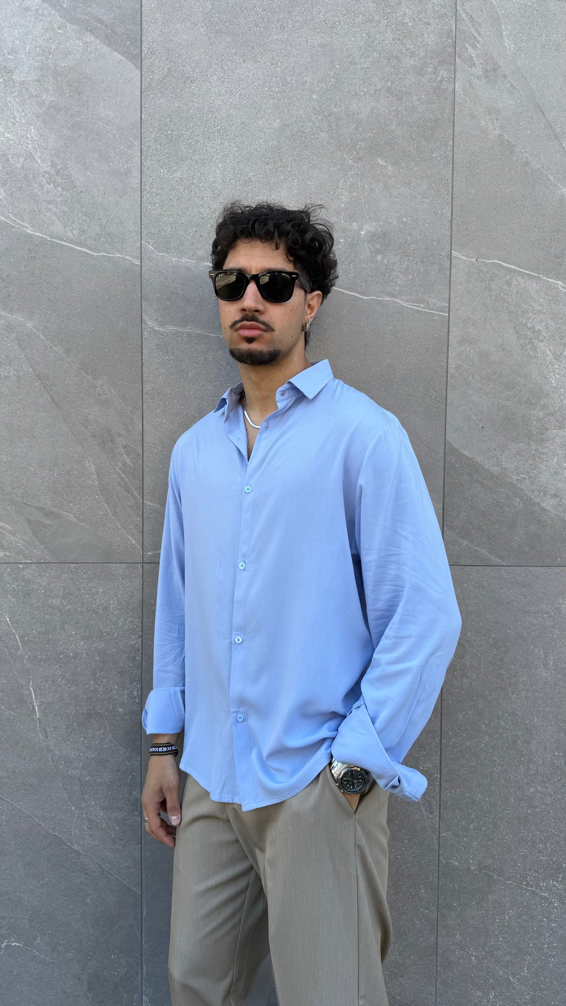 Camicia in viscosa