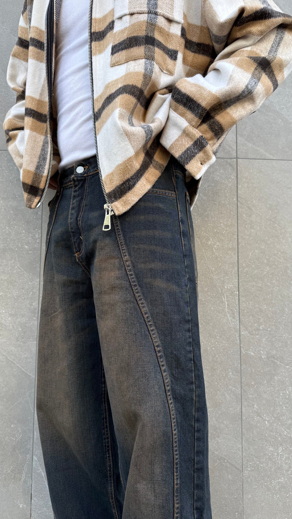 Chicago jeans sabbiato