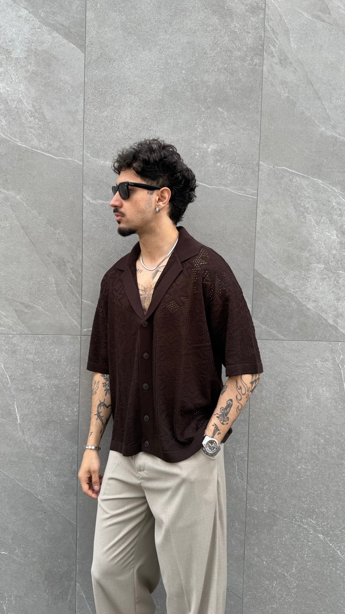 Camicia in filo Caraibi