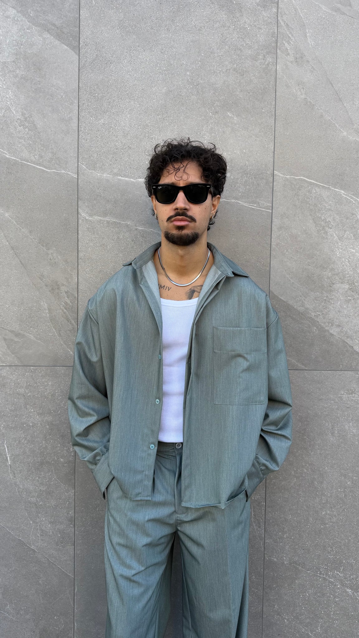 Camicia Santiago fiammata