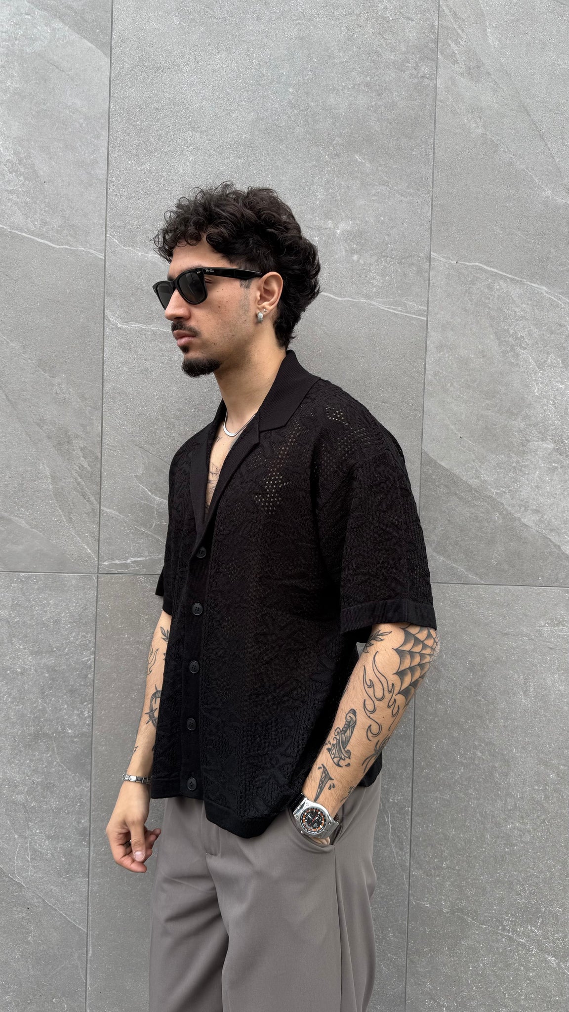 Camicia in filo Caraibi