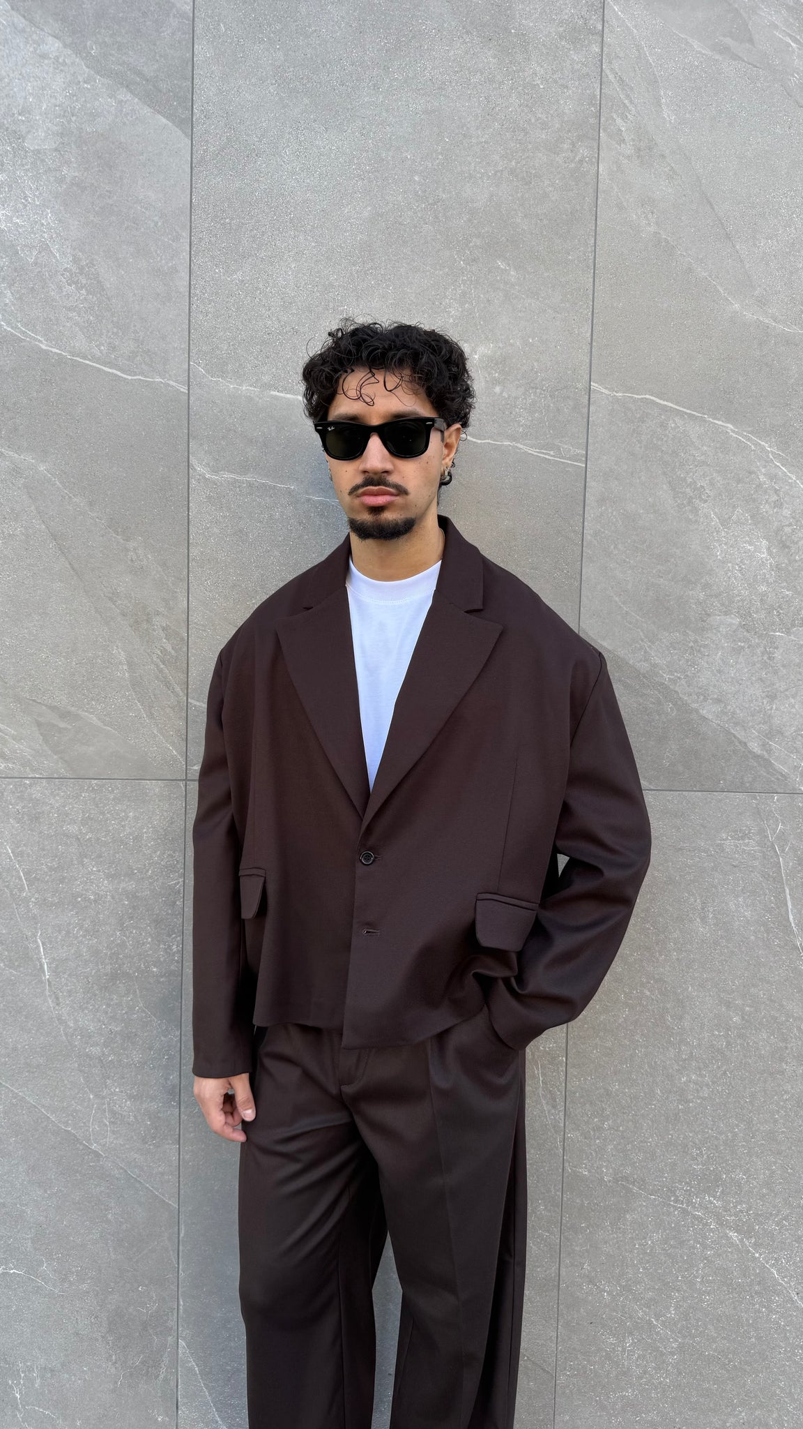 Giacca Santiago crop