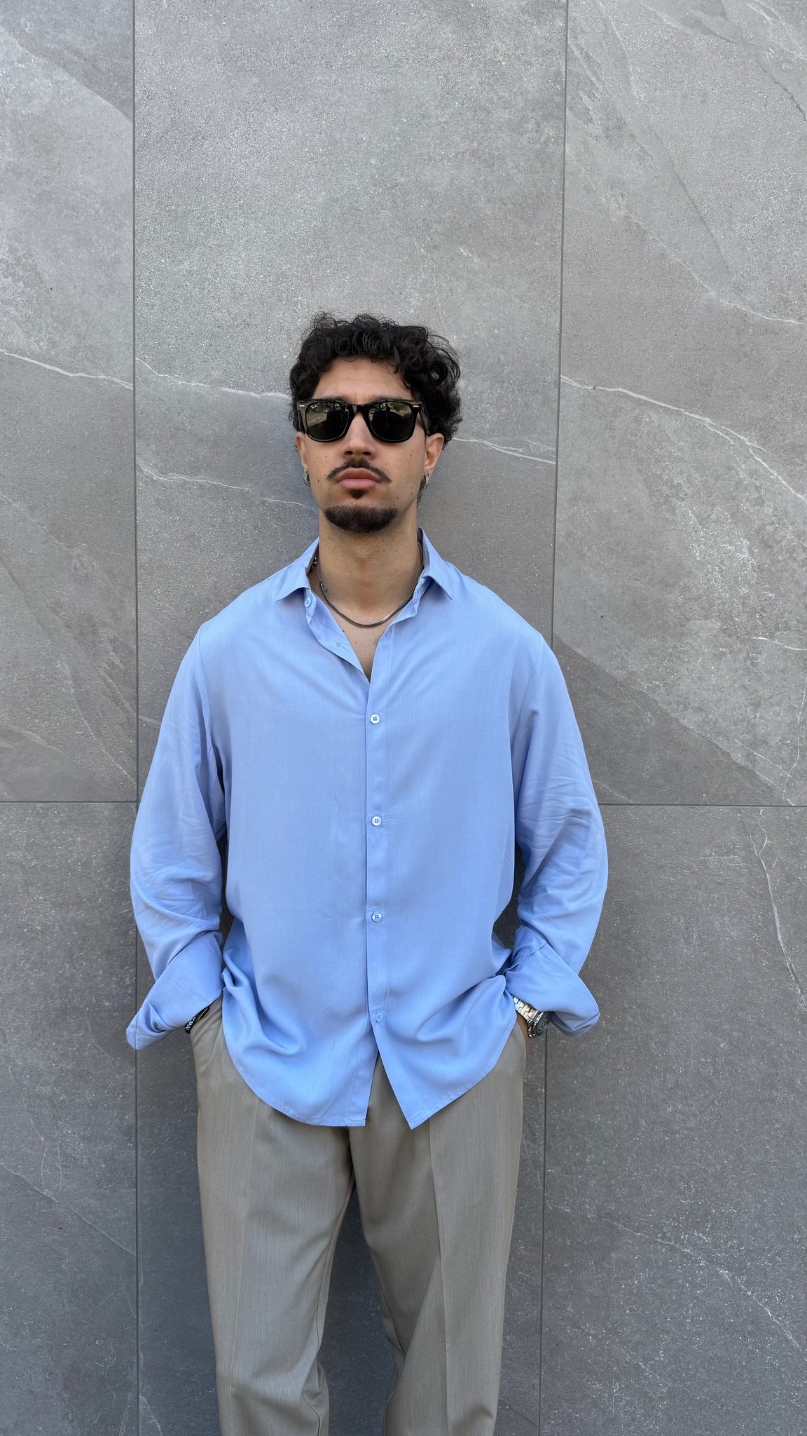 Camicia in viscosa