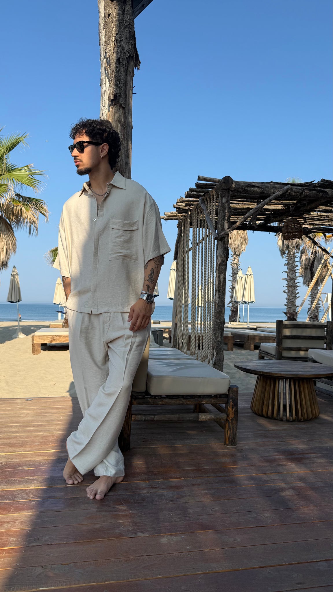Coordinato Thomas in lino