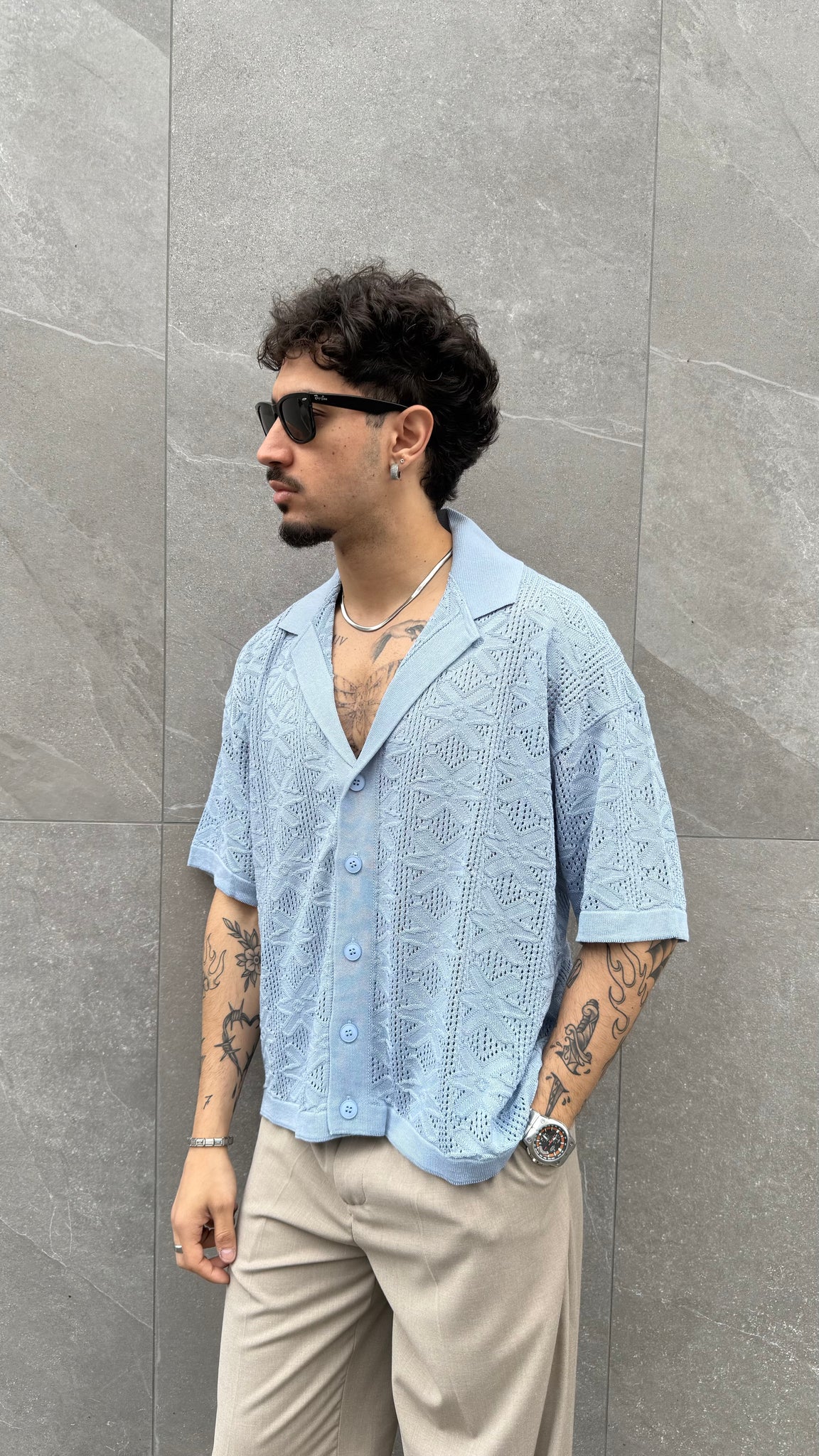 Camicia in filo Caraibi