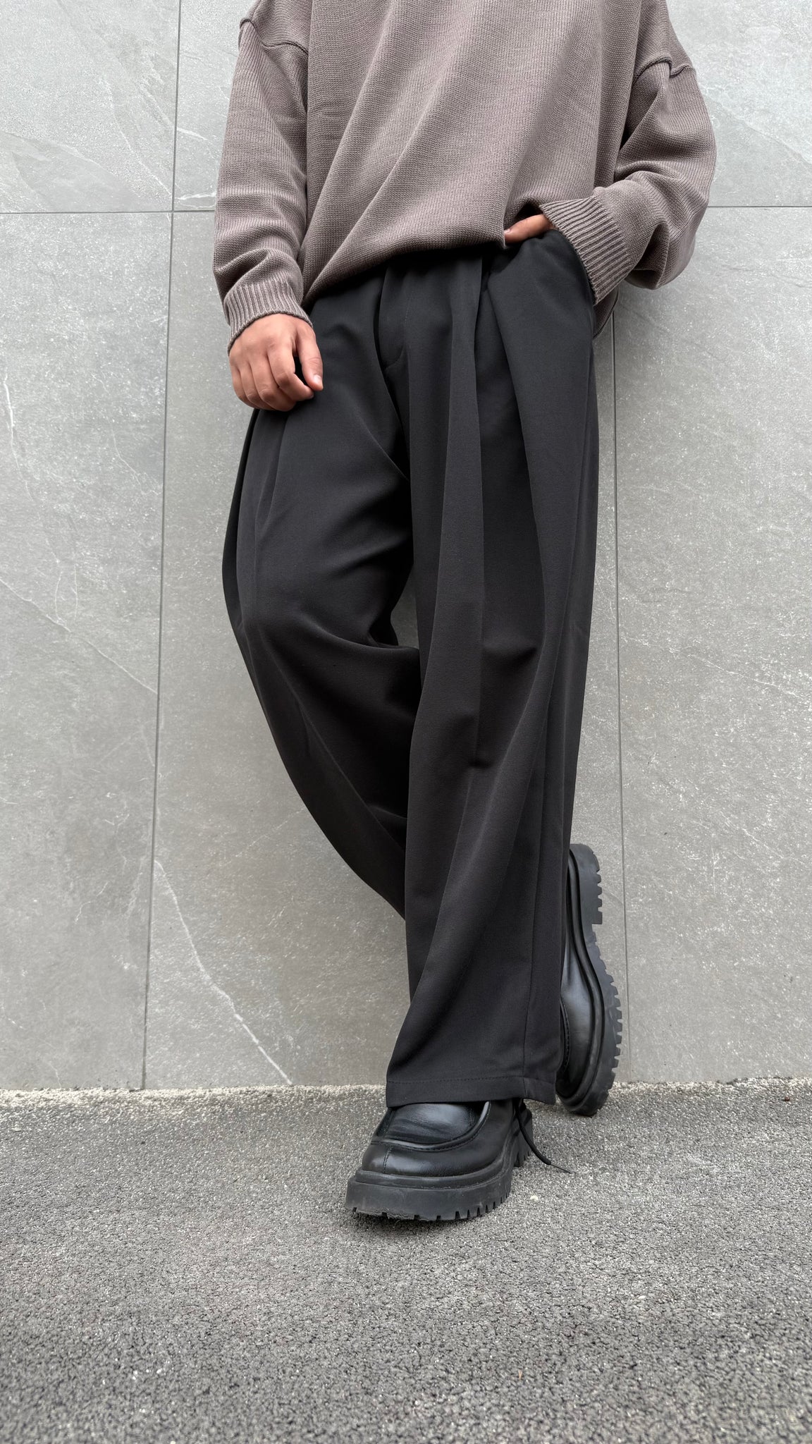 Pantalone doppia pinces