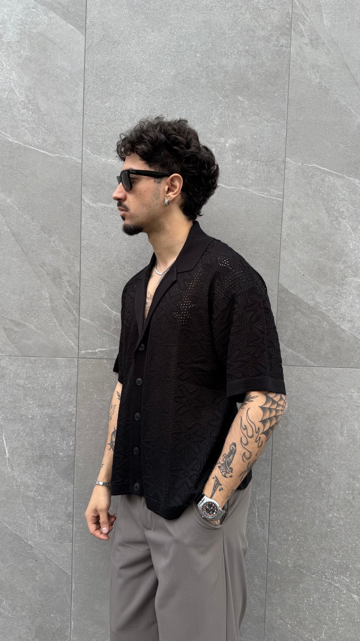 Camicia in filo Caraibi