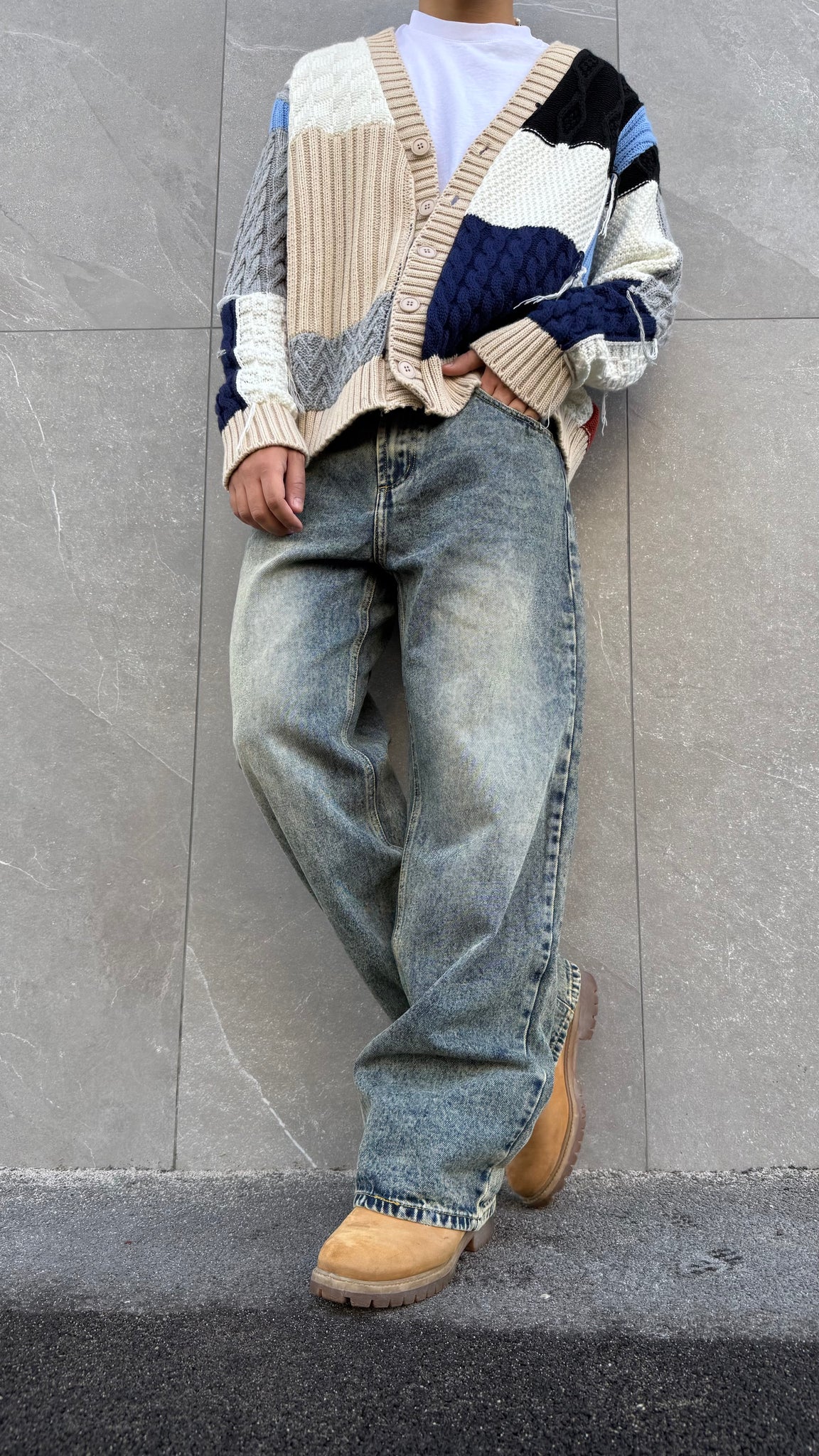 Baggy sabbiato Marmo 3041