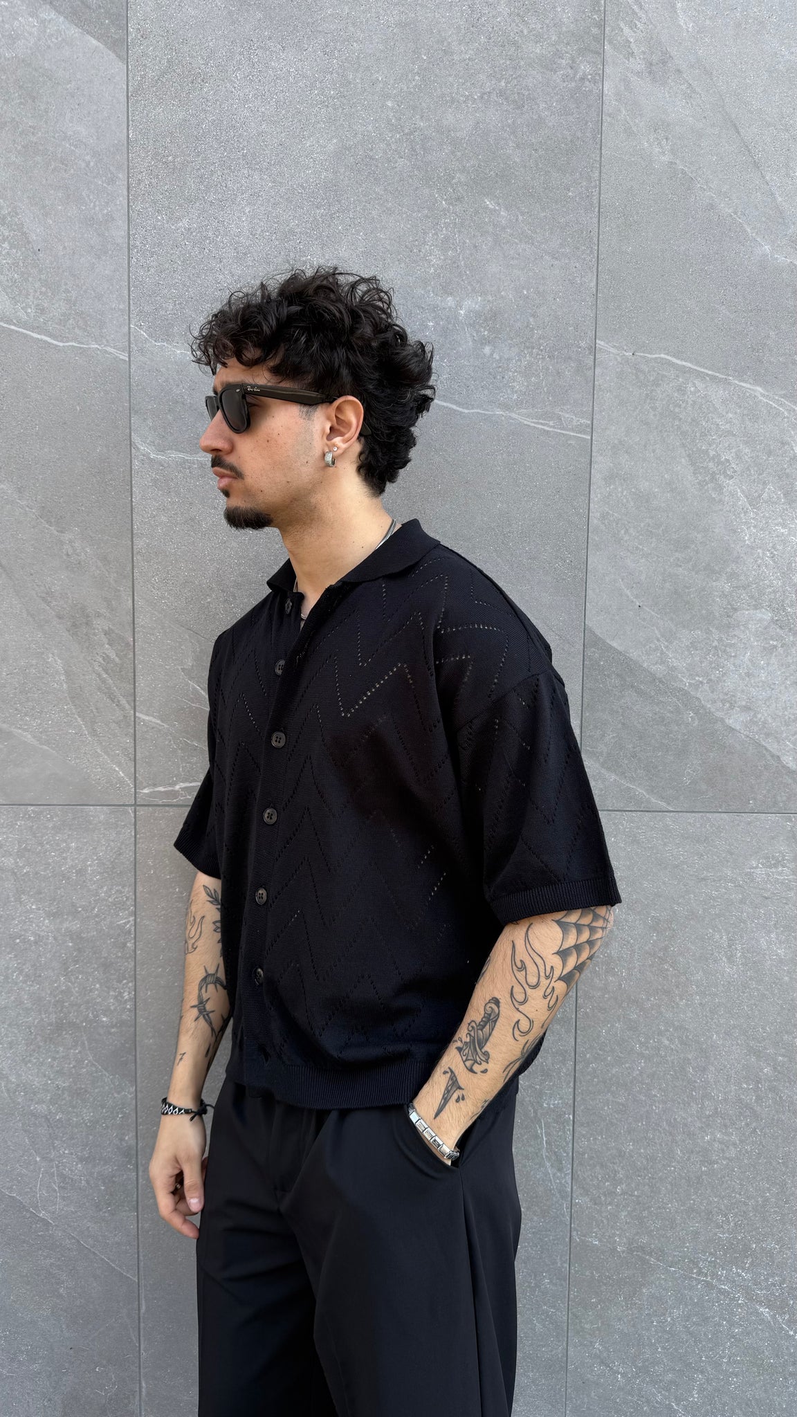 camicia in filo ALOHA