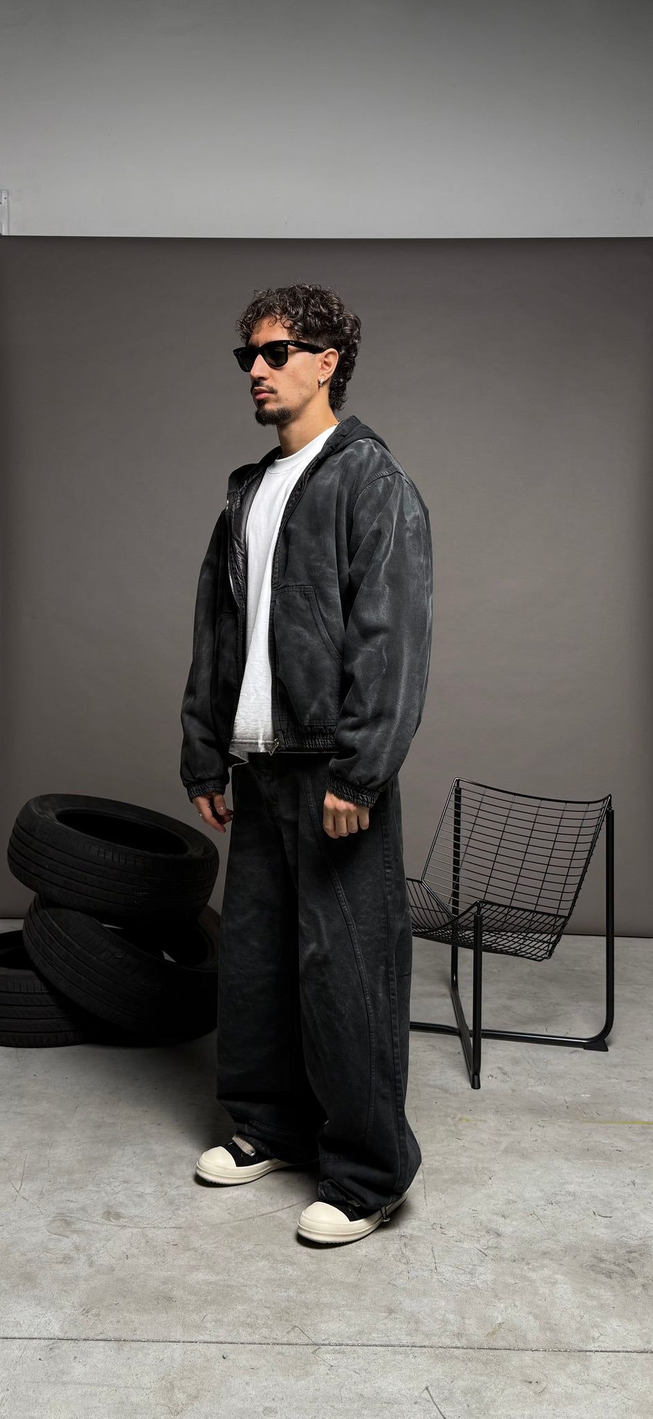 Chicago jeans sprayed