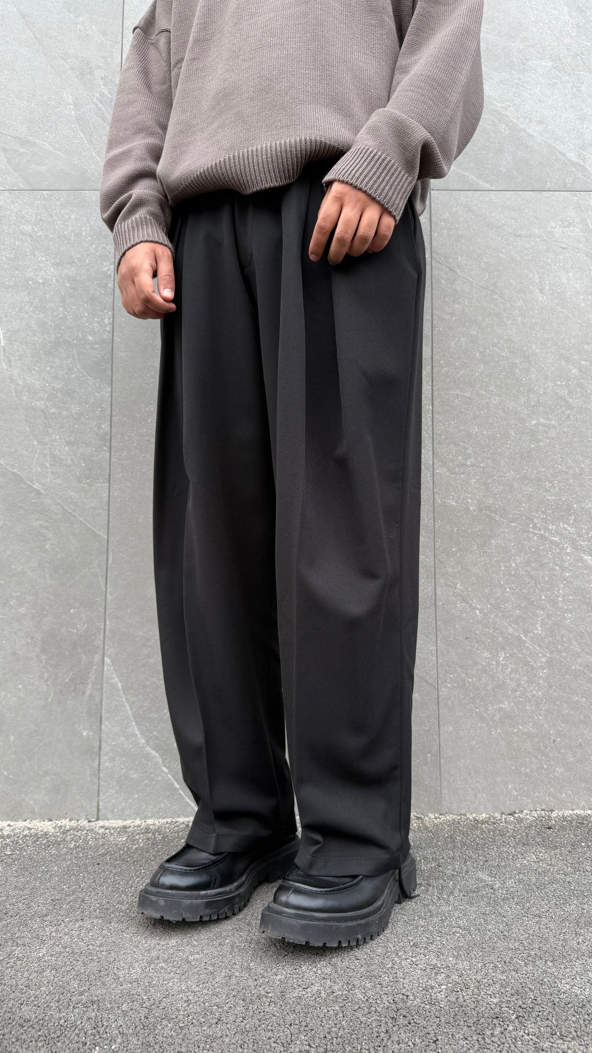 Pantalone doppia pinces