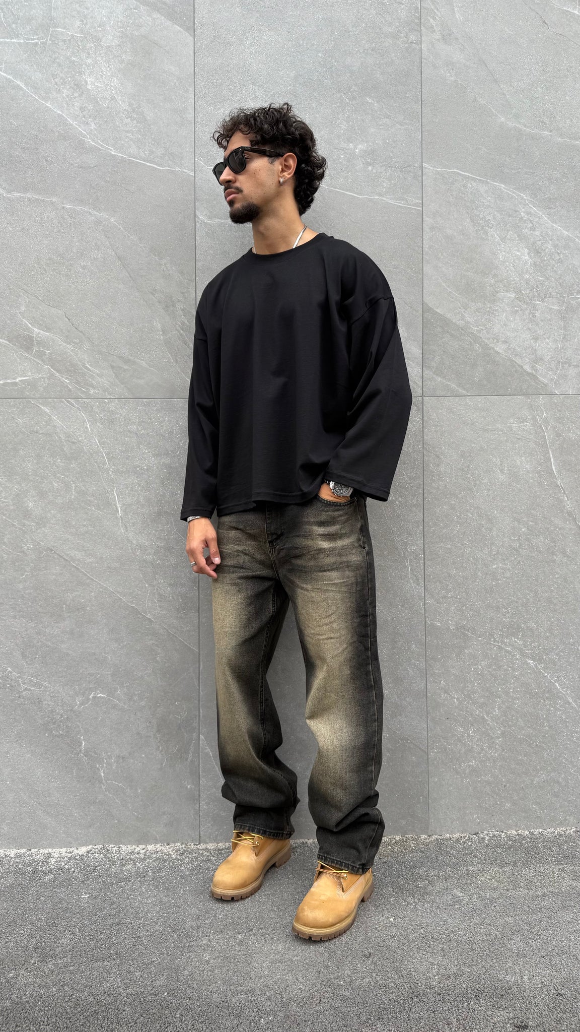T-shirt New York cropped