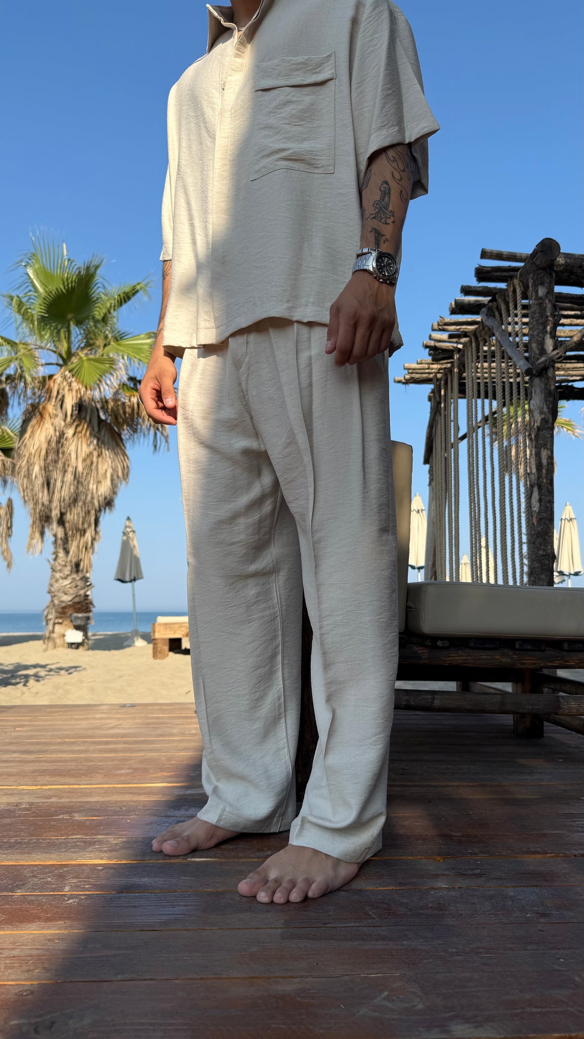 Coordinato Thomas in lino