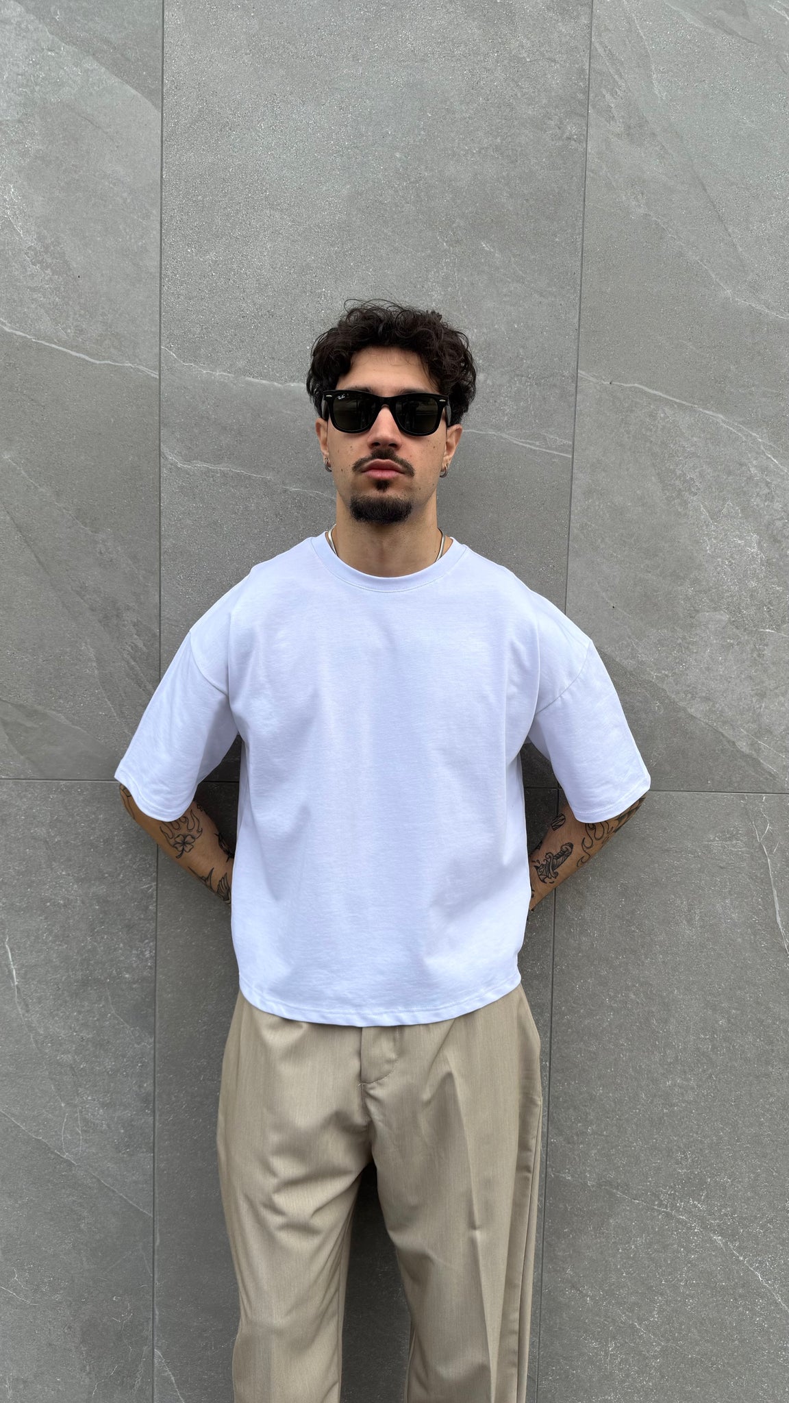 T-shirt cropped