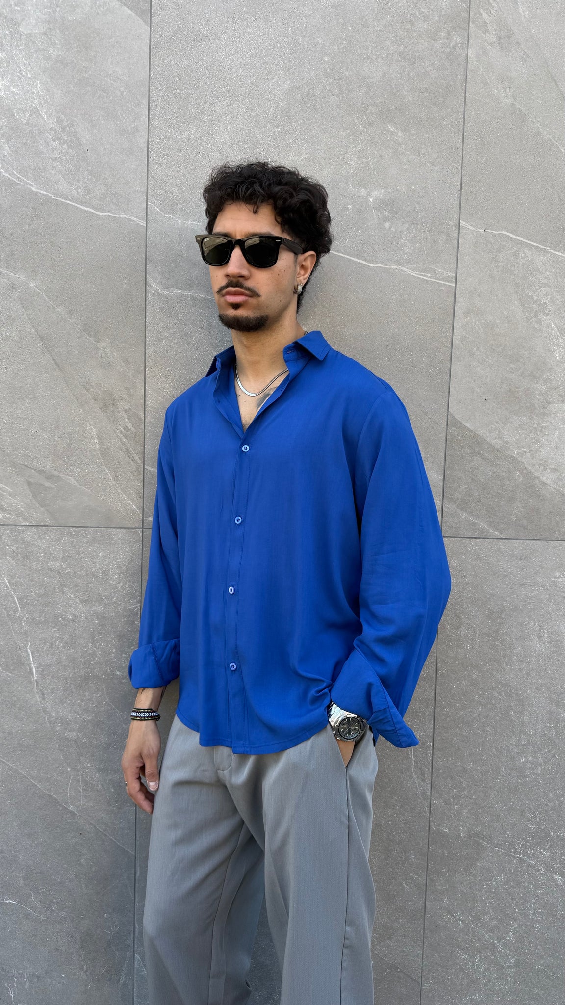 Camicia in viscosa