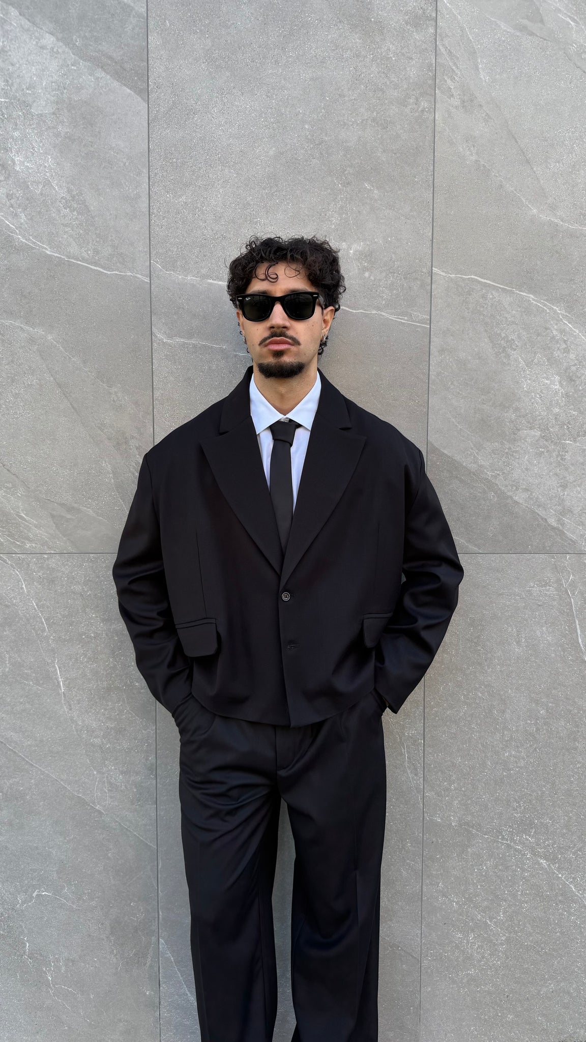 Giacca Santiago crop