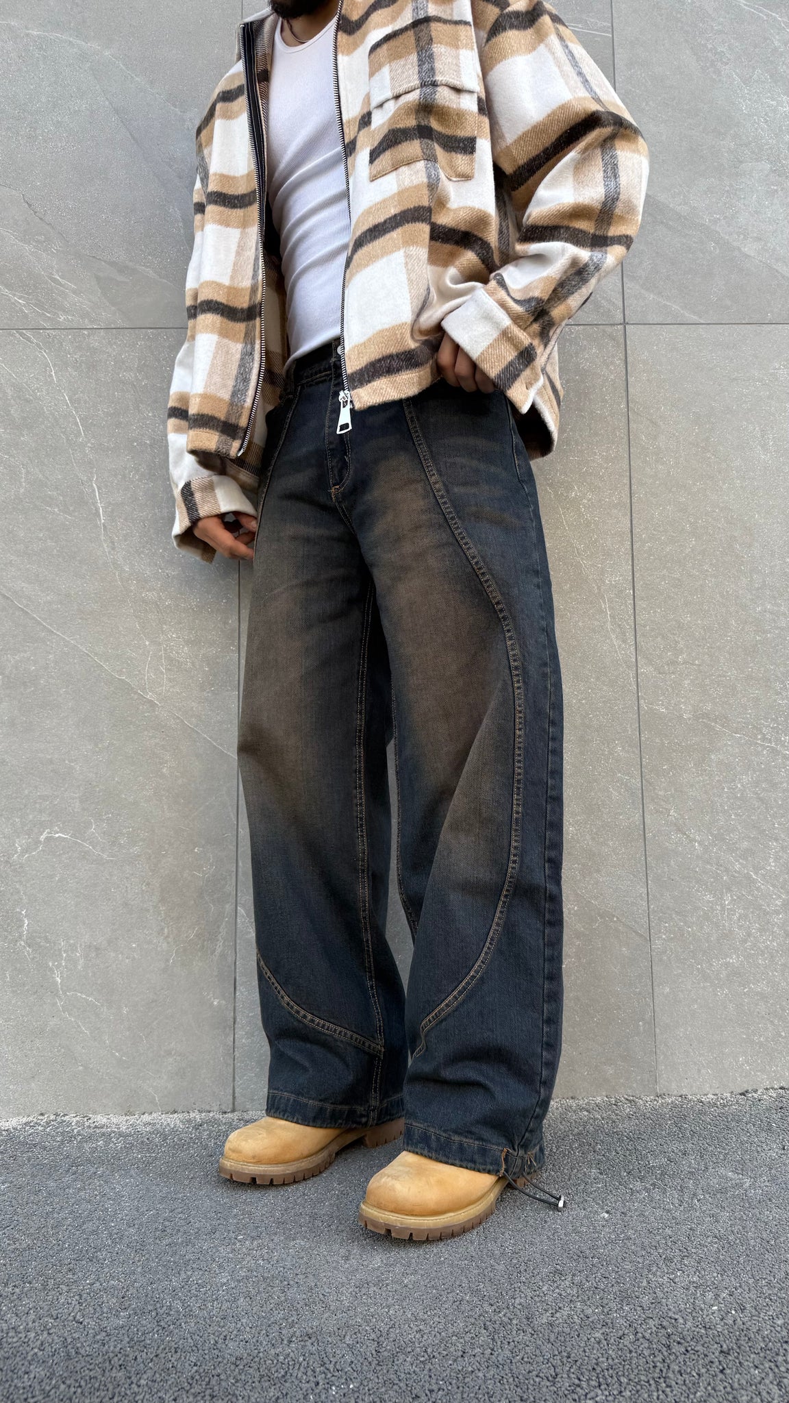 Chicago jeans sabbiato