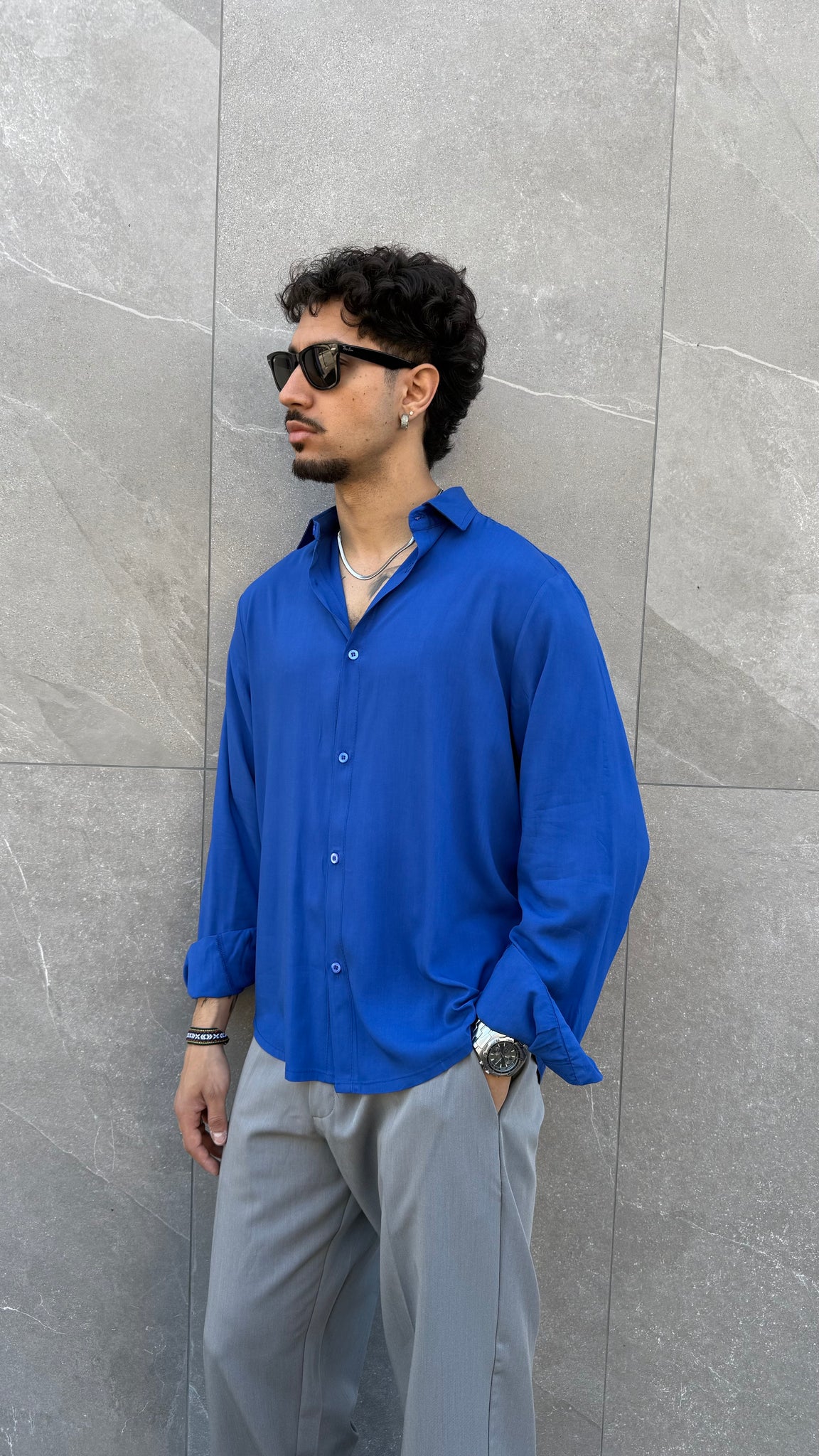 Camicia in viscosa