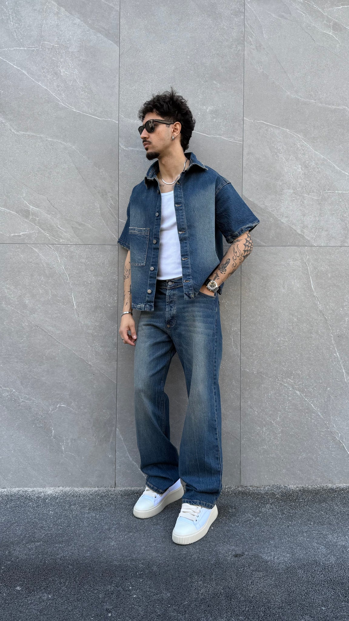 Denim vintage wash