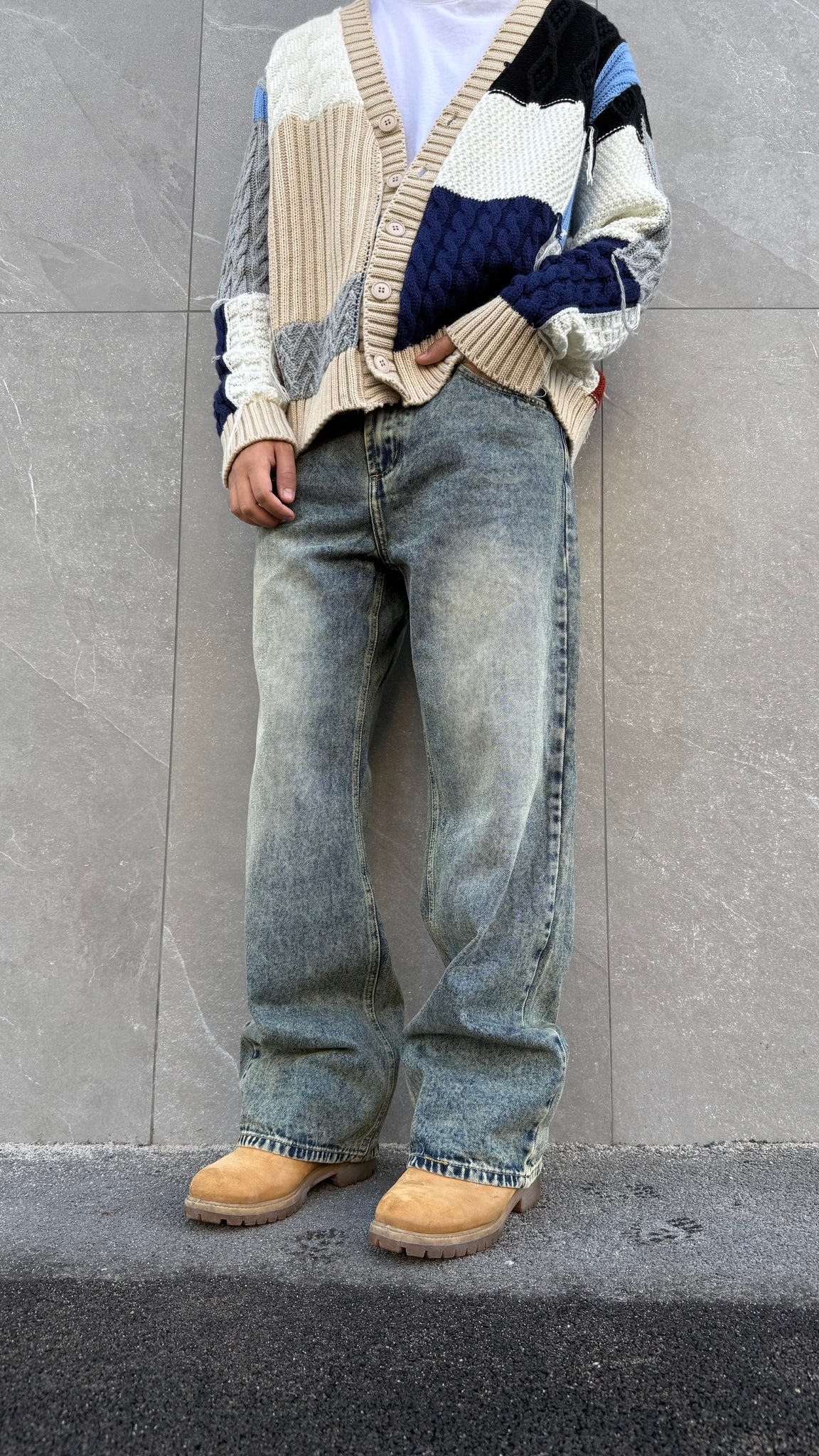 Baggy sabbiato Marmo 3041