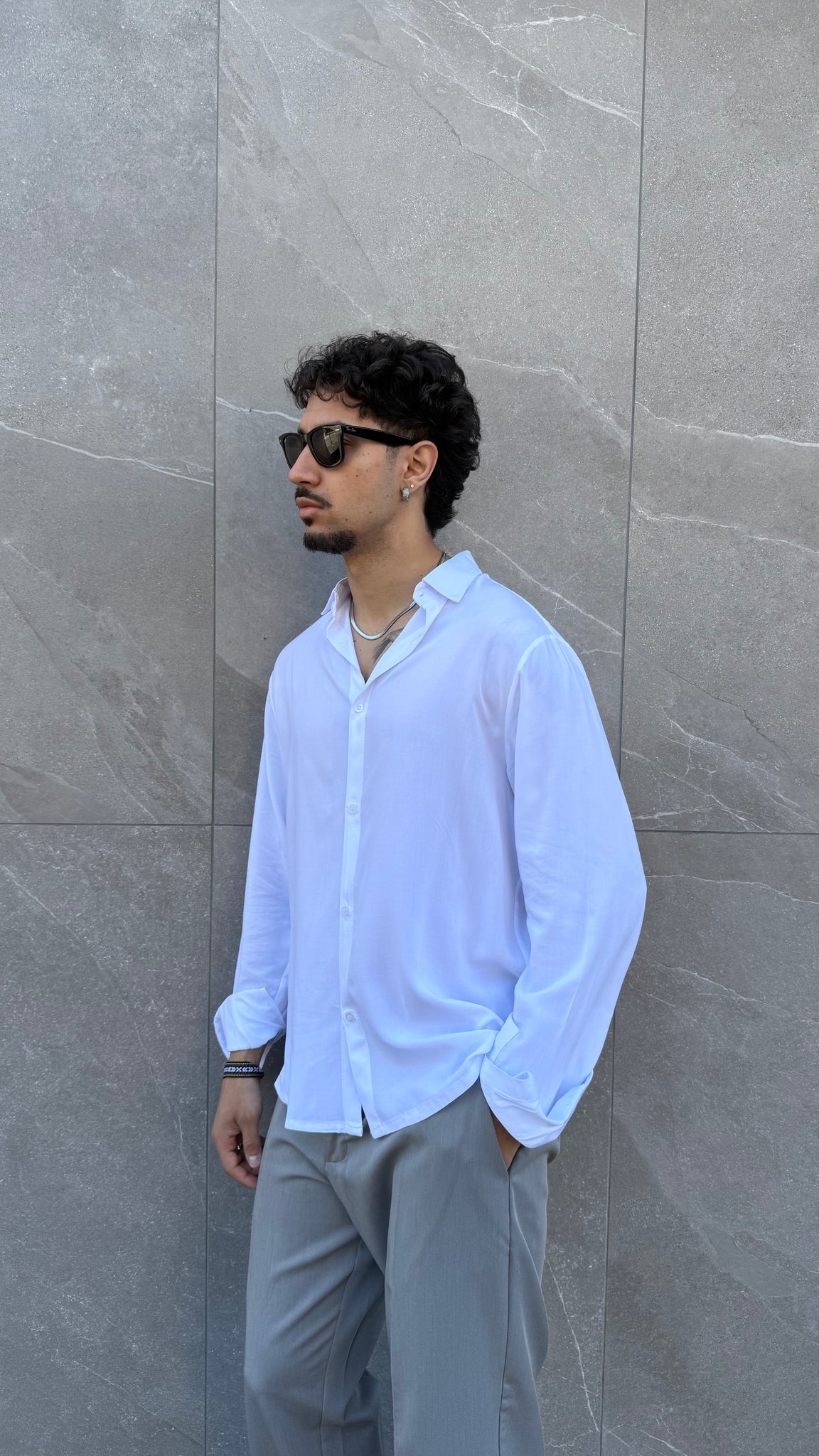 Camicia in viscosa