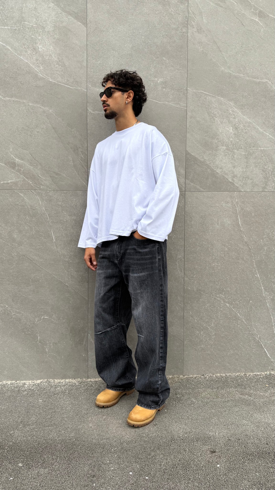 T-shirt New York cropped