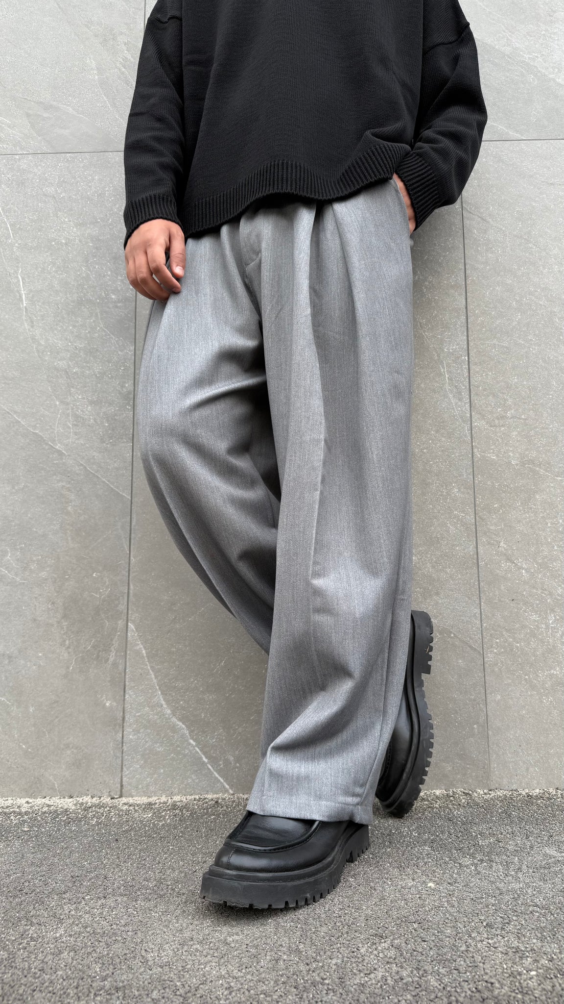 Pantalone doppia pinces