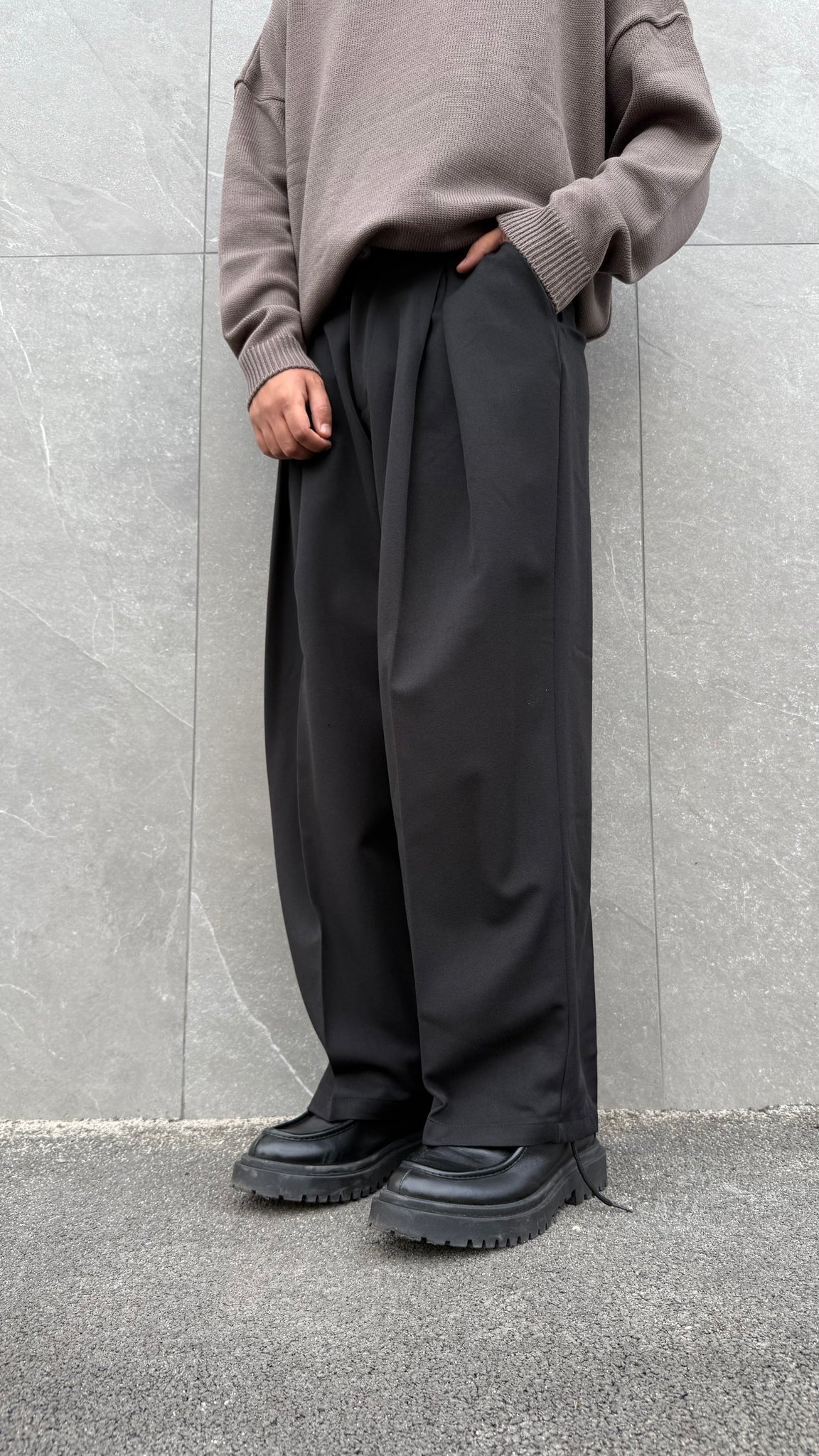 Pantalone doppia pinces