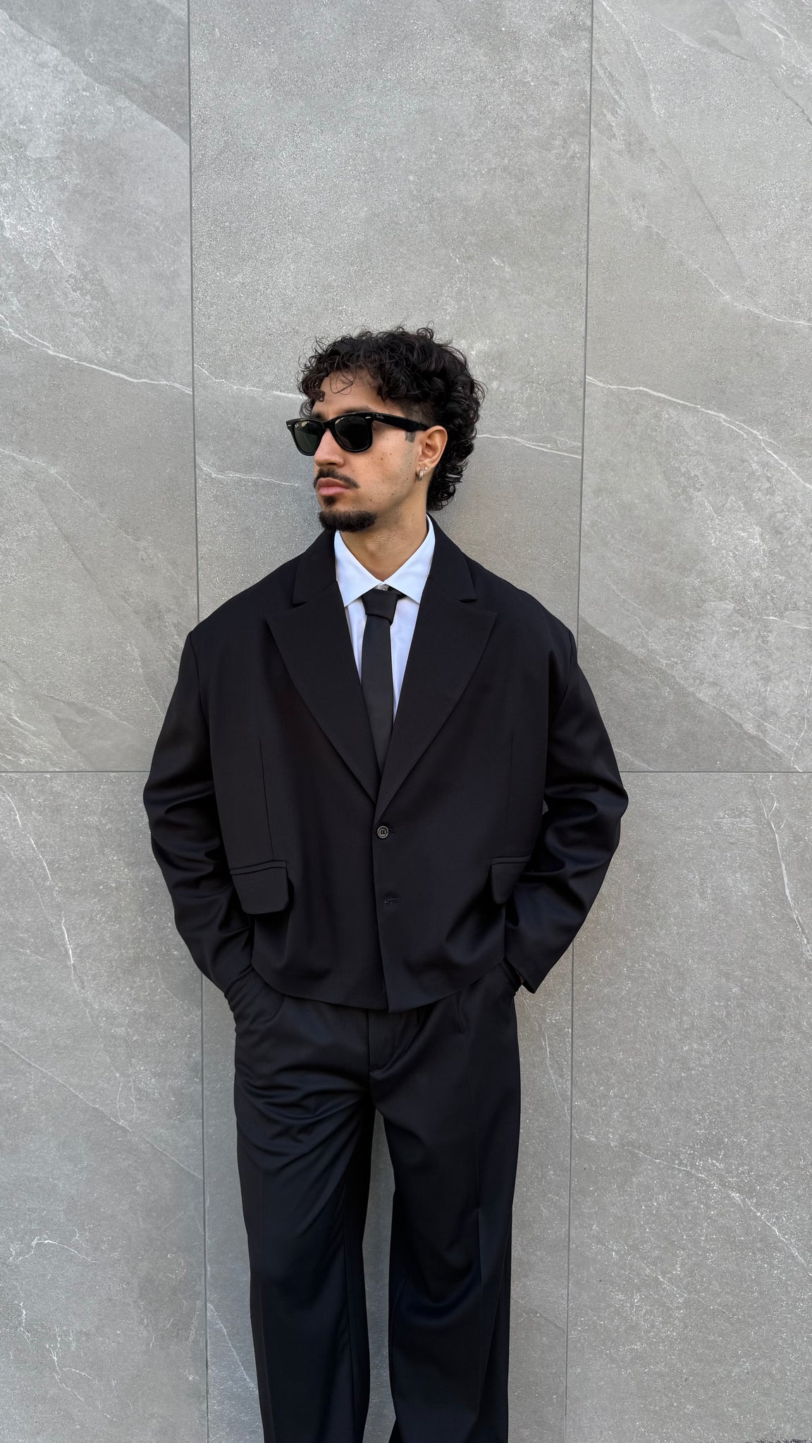 Giacca Santiago crop