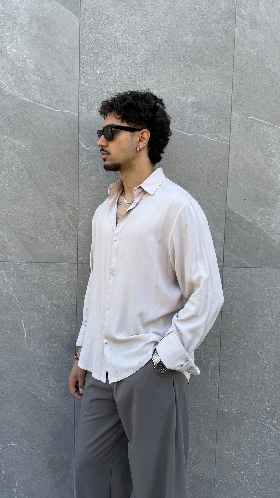 Camicia in viscosa