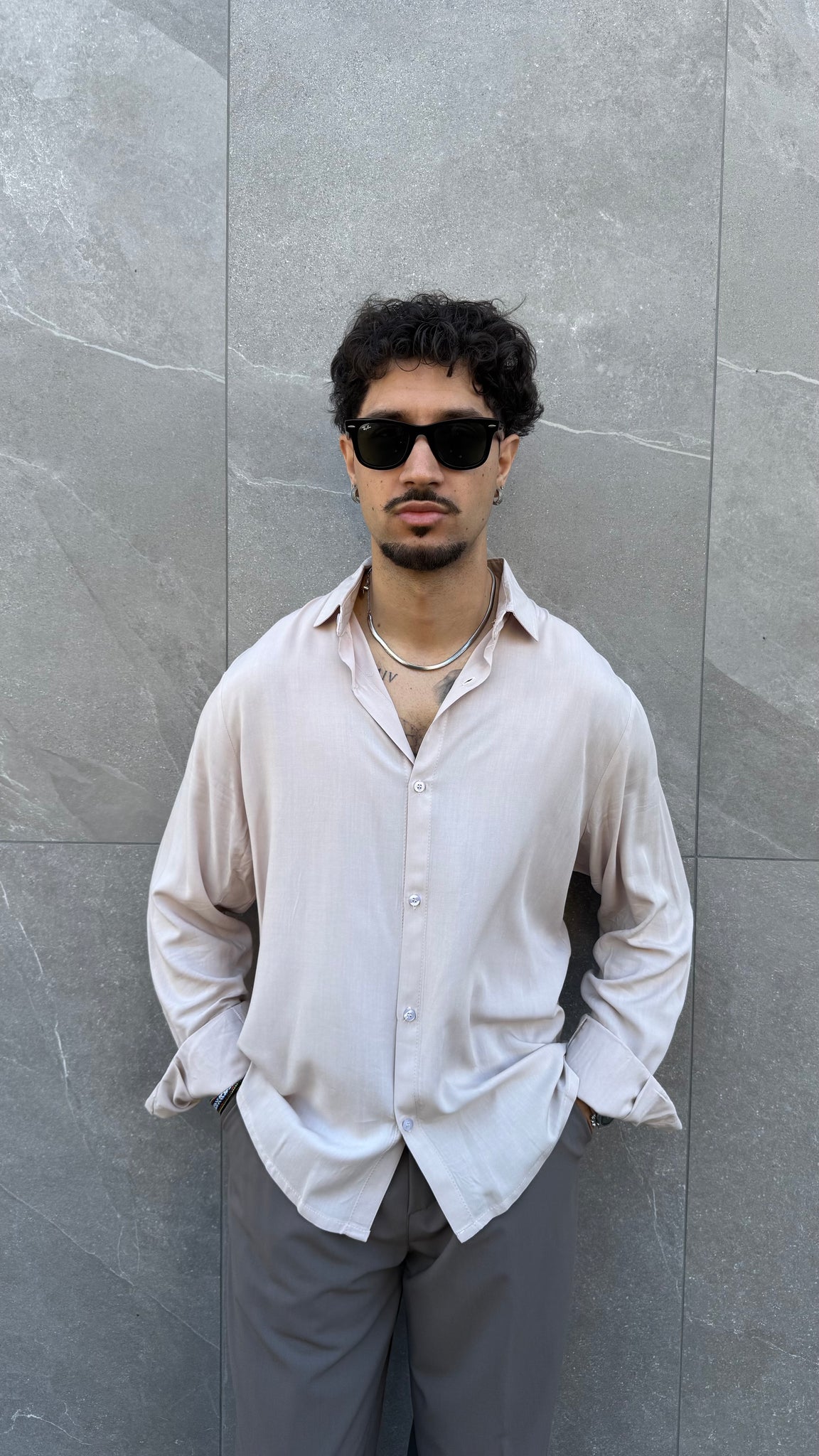 Camicia in viscosa