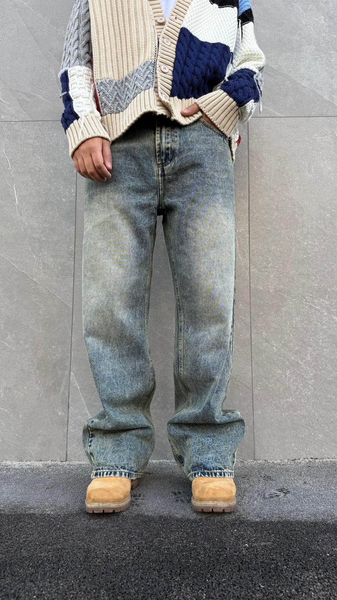 Baggy sabbiato Marmo 3041